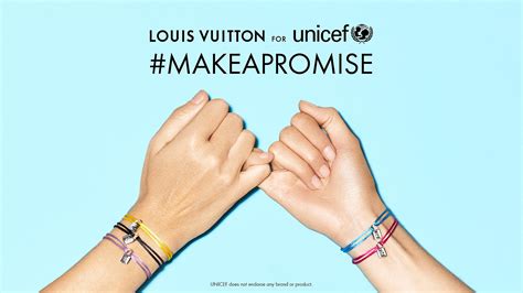 louis vuitton for unicef price|louis vuitton promise.